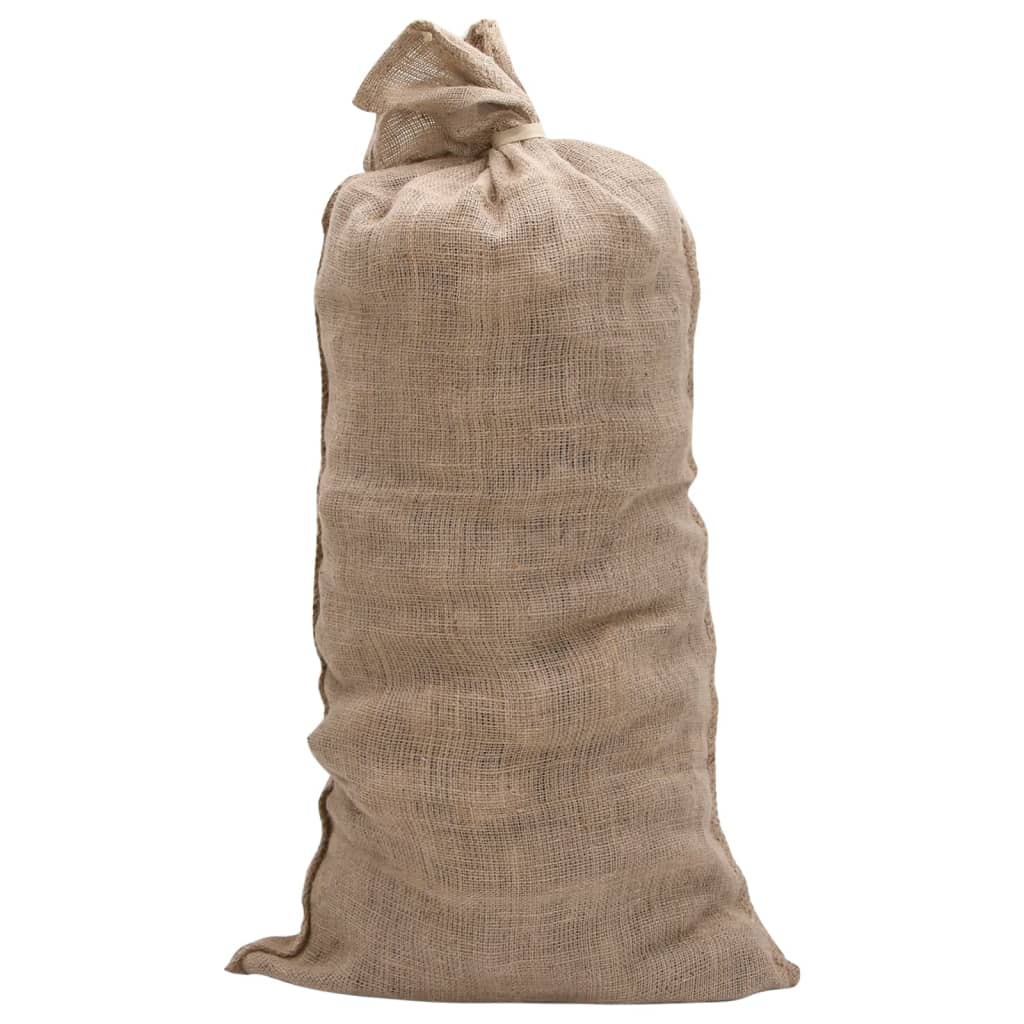 VidaXL Jutesäcke, 5 Stück, 220 g/m², 65 x 135 cm, 100 % Jute