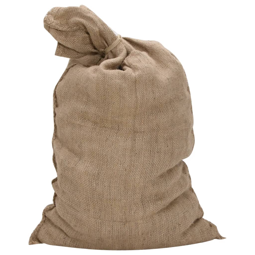 VidaXL Jutesäcke, 5 Stück, 340 g/m², 60 x 105 cm, 100 % Jute