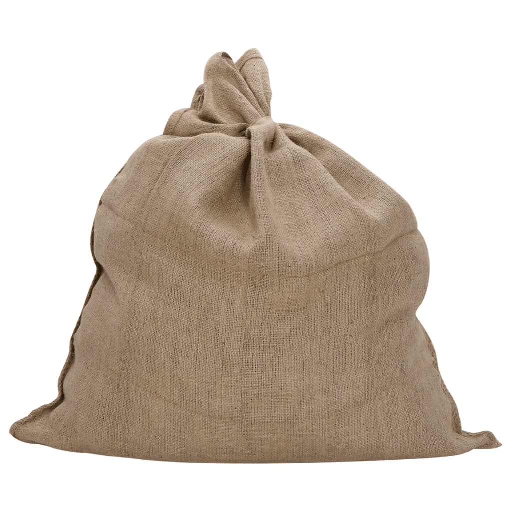 VidaXL Jute-Taschen, 5 Stück, 340 g/m², 100 x 110 cm, 100 % Jute