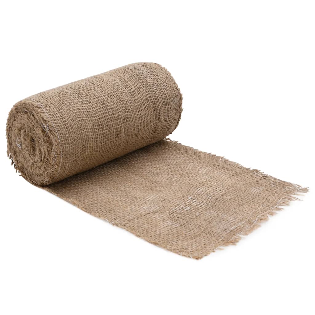 VidaXL Juterolle 200 g/m² 0,25 x 10 m 100 % Jute