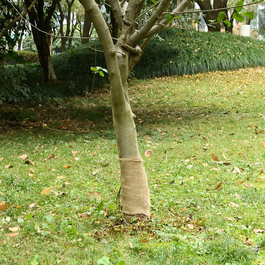 VidaXL Juterolle 200 g/m² 0,25 x 10 m 100 % Jute