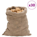 Vidaxl Jute-Taschen, 30 Stück, 220 g/m², 60 x 105 cm, 100 % Jute