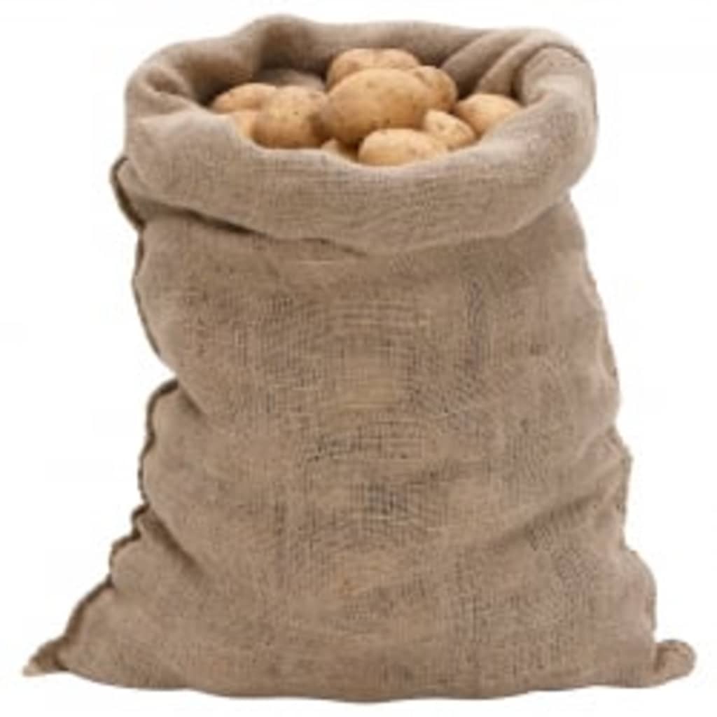 Vidaxl Jute-Taschen, 30 Stück, 220 g/m², 60 x 105 cm, 100 % Jute