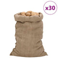 Vidaxl Jute-Taschen, 30 Stück, 340 g/m², 60 x 105 cm, 100 % Jute
