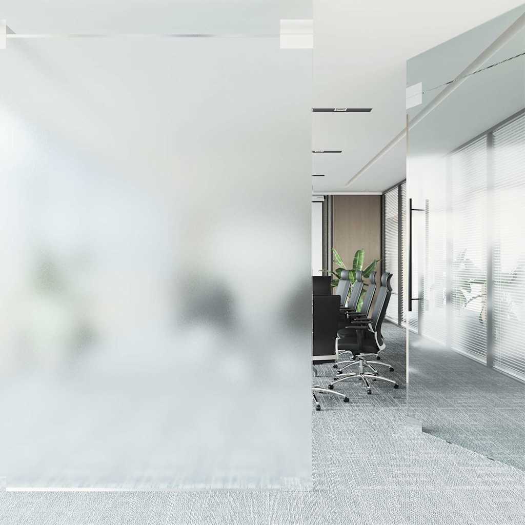Vidaxl raamfolie statisch mat grijs 60 x 2000 cm pvc