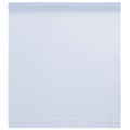 Vidaxl raamfolie statisch mat wit 90x500 cm pvc
