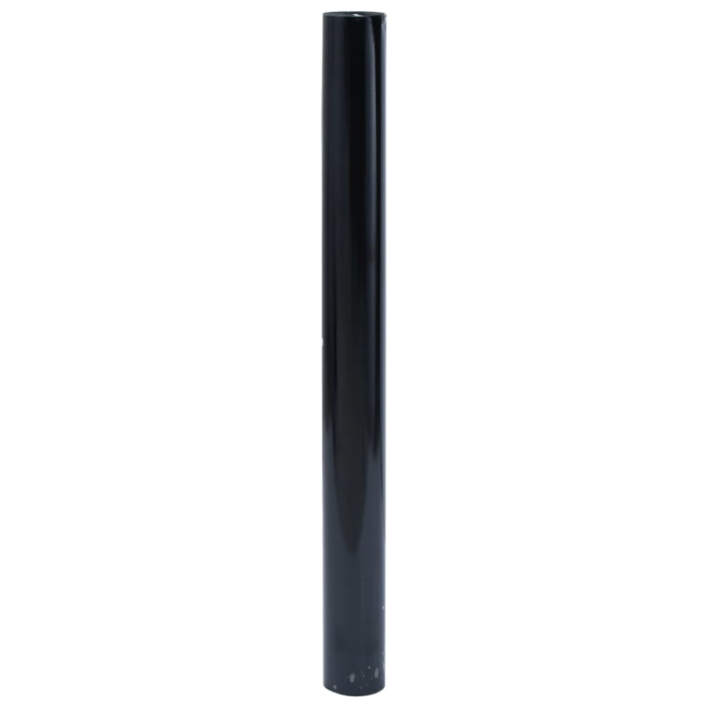 VidaXL Fensterfolie, statisch, matt schwarz, 45 x 500 cm, PVC