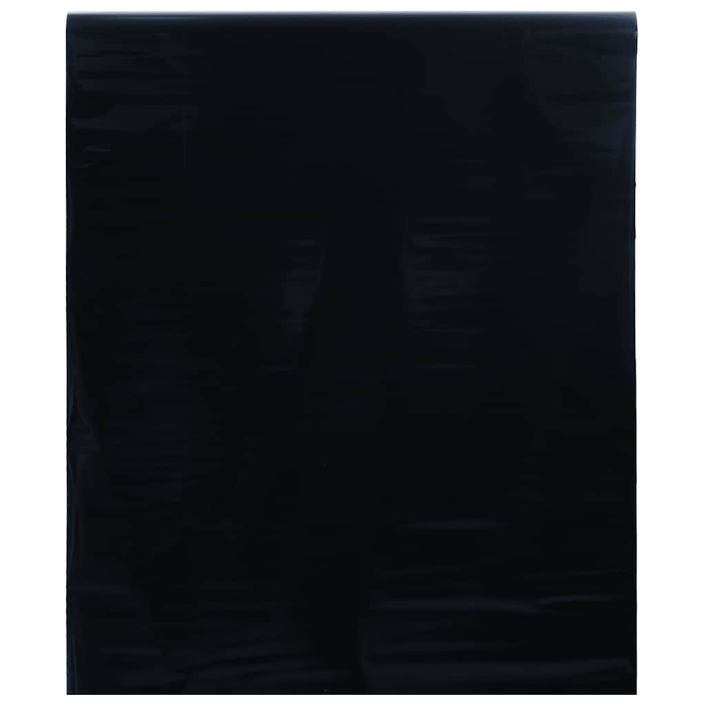 Vidaxl raamfolie statisch matzwart 45 x 2000 cm pvc