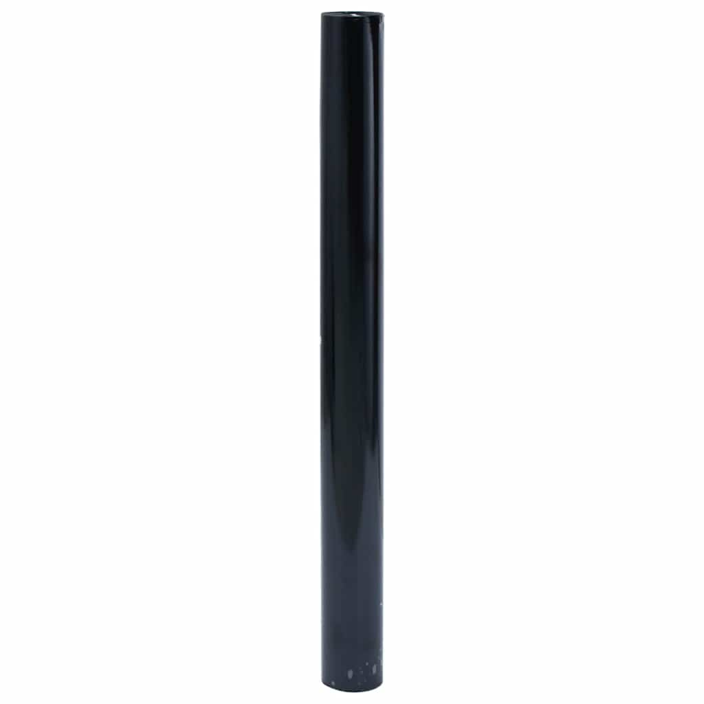VidaXL Fensterfolie, statisch, matt schwarz, 60 x 2000 cm, PVC
