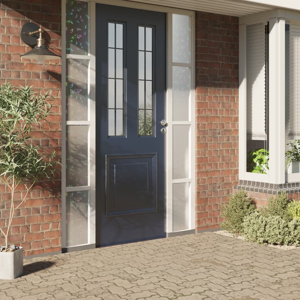 VidaXL Fensterfolie 3D-Regenbogenmuster Matt 45x2000 cm PVC