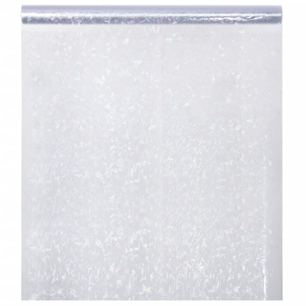 VidaXL Fensterfolie 3D-Regenbogenmuster Matt 60x2000 cm PVC