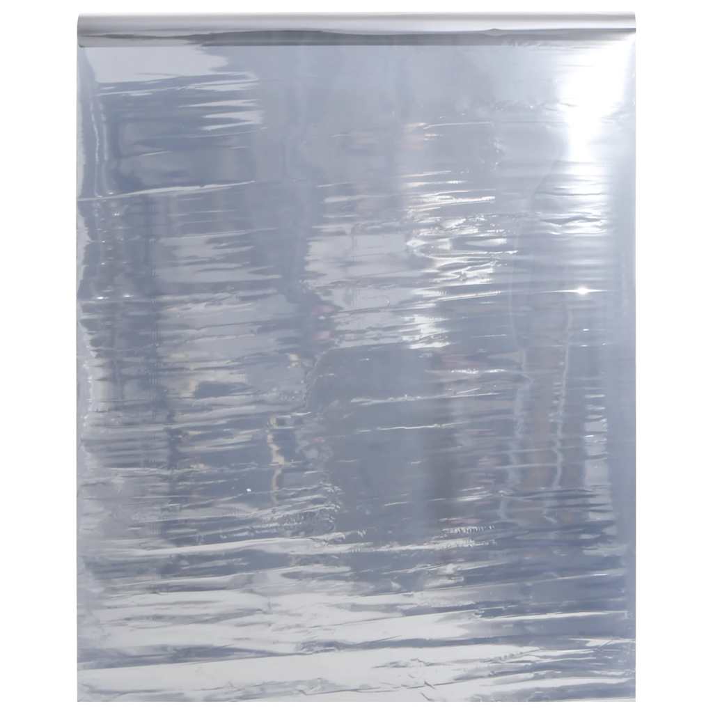 VidaXL Sonnenschutzfolie, statisch reflektierend, 45 x 2000 cm, PVC, silberfarben