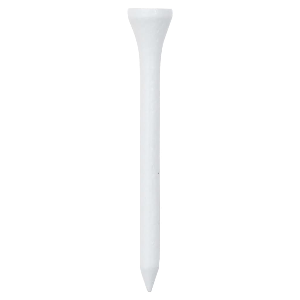 VidaXL 1000 Stück Golf-Tees 83 mm Bambus weiß