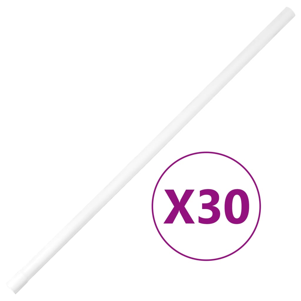 VIDAXL - Kabelkanal Ø25 mm 30 m PVC