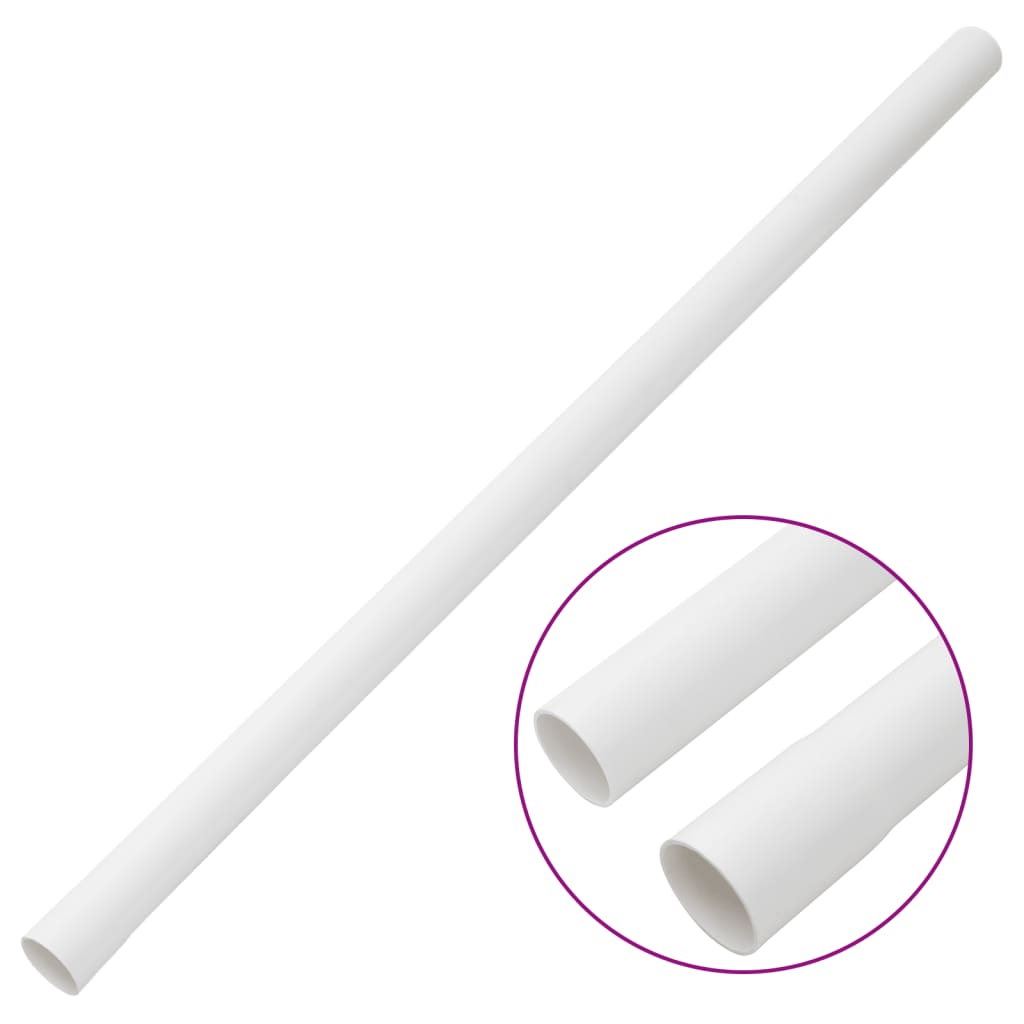 VidaXL Kabelrinnen ø30 mm 10 m PVC