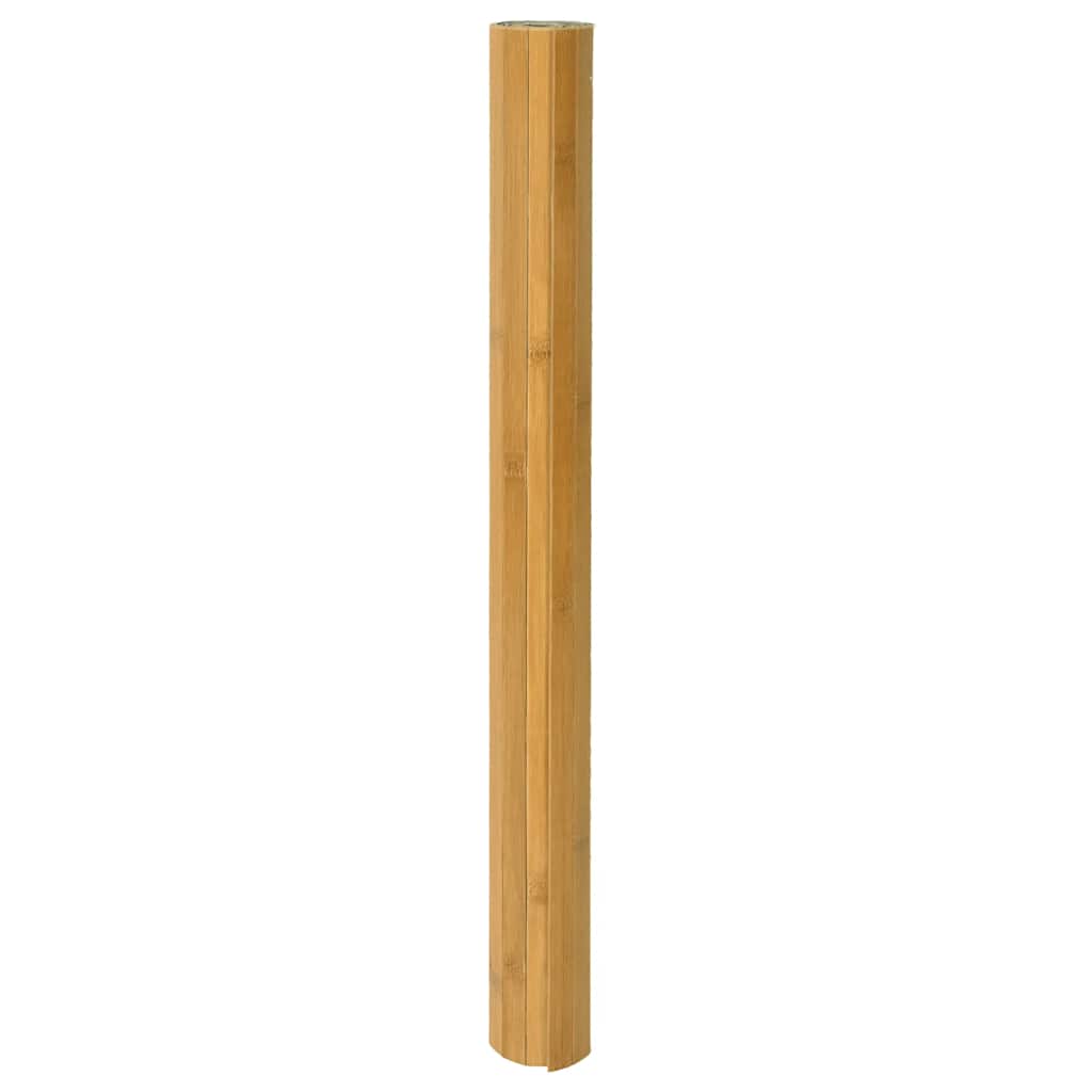 Vidaxl vloerkleed rechthoekig 60x300 cm bamboe naturel