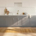 Vidaxl vloerkleed rechthoekig 60x400 cm bamboe naturel