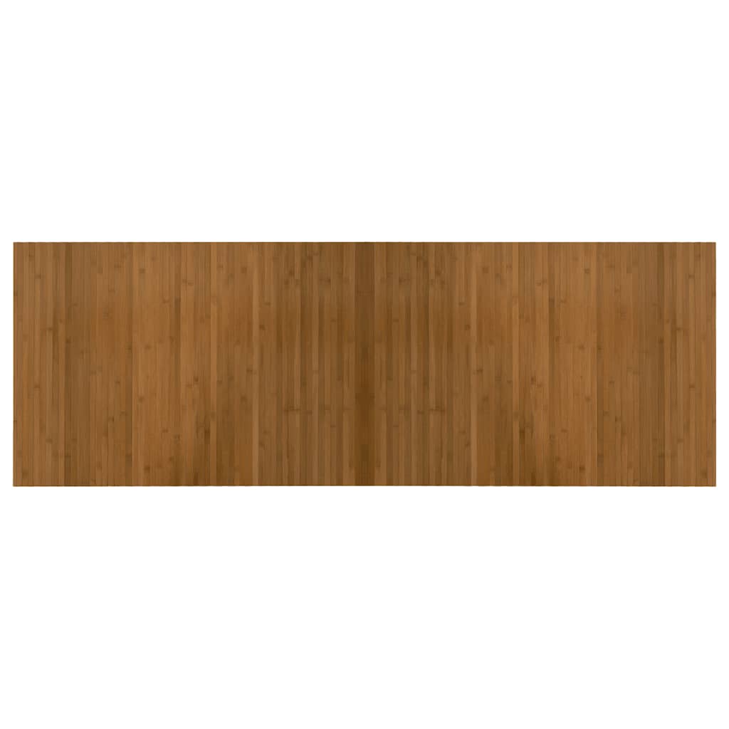 VidaXL Teppich gerade 70x200 cm Bambus braun