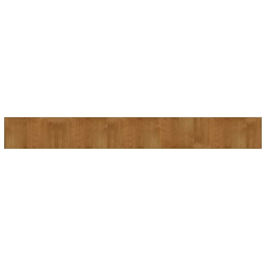 VidaXL Teppich gerade 60x500 cm Bambus braun