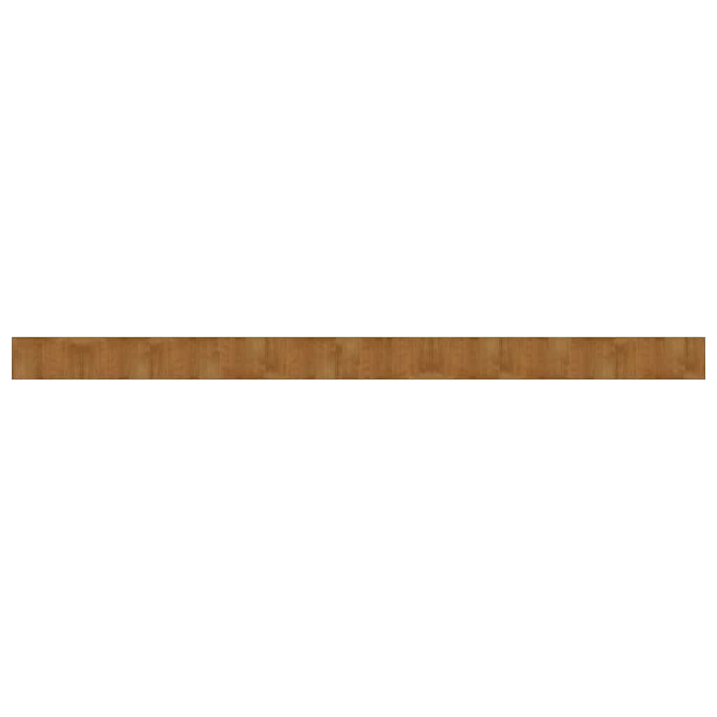 VIDAXL Gerader Hals 60x1000 cm Bambus braun