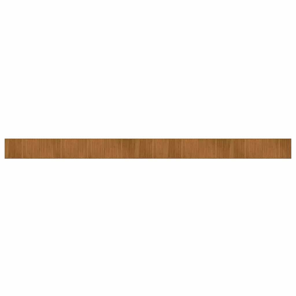 VIDAXL Gerader Hals 70x1000 cm Bambus braun