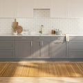 Vidaxl vloerkleed rechthoekig 100x300 cm bamboe naturel