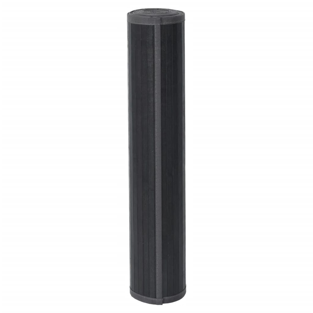VIDAXL Gerader Hals 100x500 cm Bambusgrau