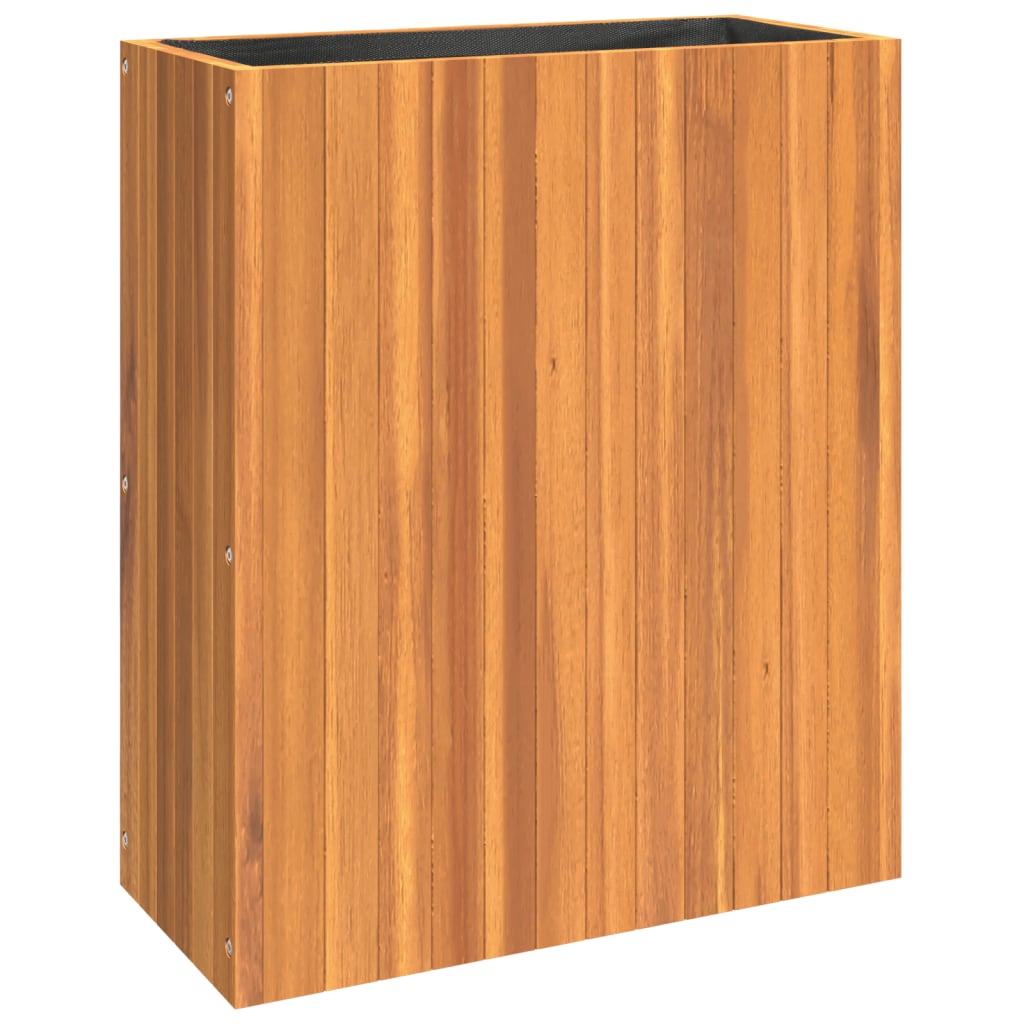 VIDAXL -Pflanzer 59x27,5x70 cm Festkörper -Akazienholz