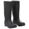 VidaXL Regenstiefel Größe 38 PVC schwarz