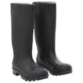 VidaXL Regenstiefel Größe 39 PVC schwarz