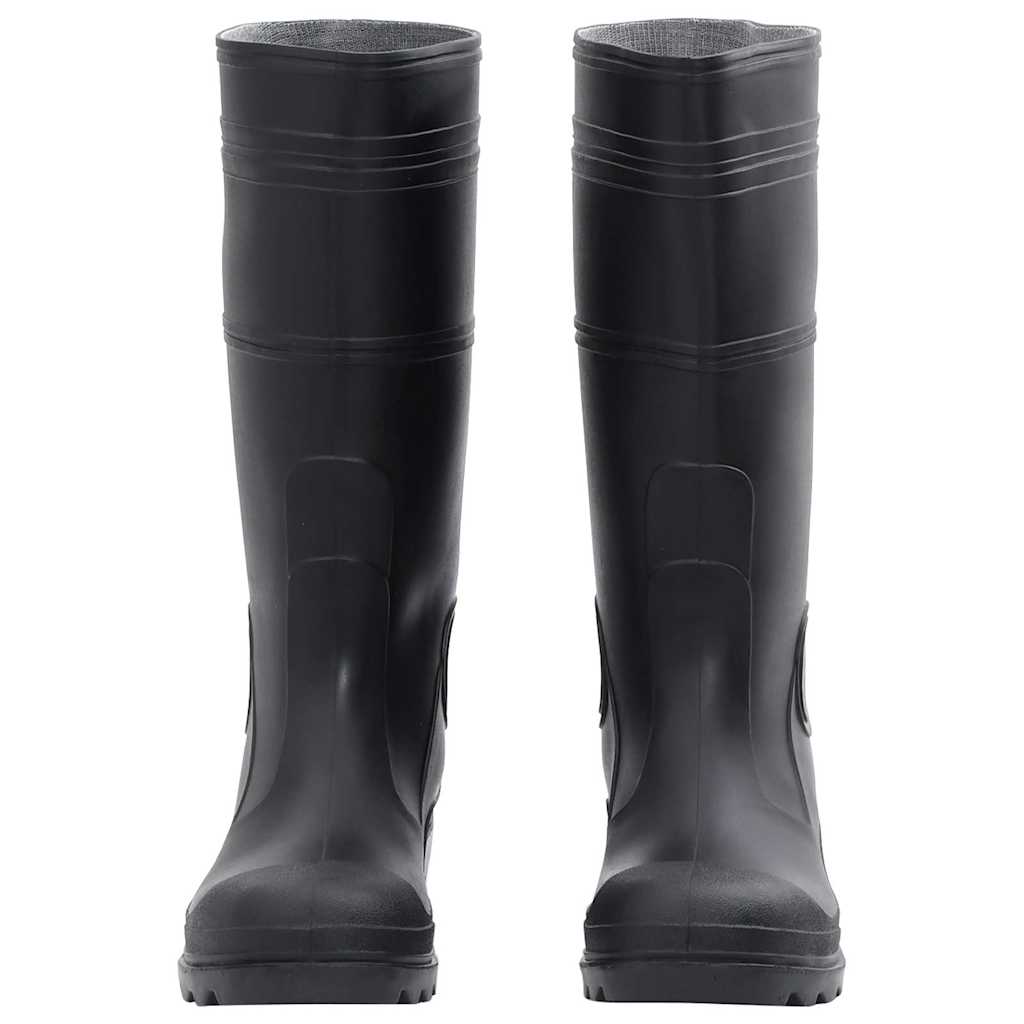 VidaXL Regenstiefel Größe 41 PVC schwarz