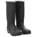 VidaXL Regenstiefel Größe 45 PVC schwarz