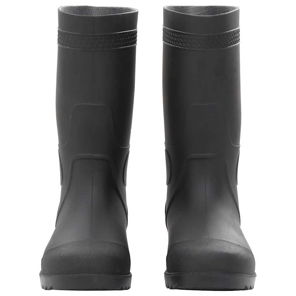 VidaXL Regenstiefel Größe 39 PVC schwarz