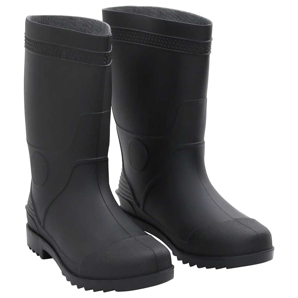 VidaXL Regenstiefel Größe 41 PVC schwarz