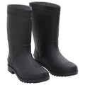 VidaXL Regenstiefel Größe 41 PVC schwarz