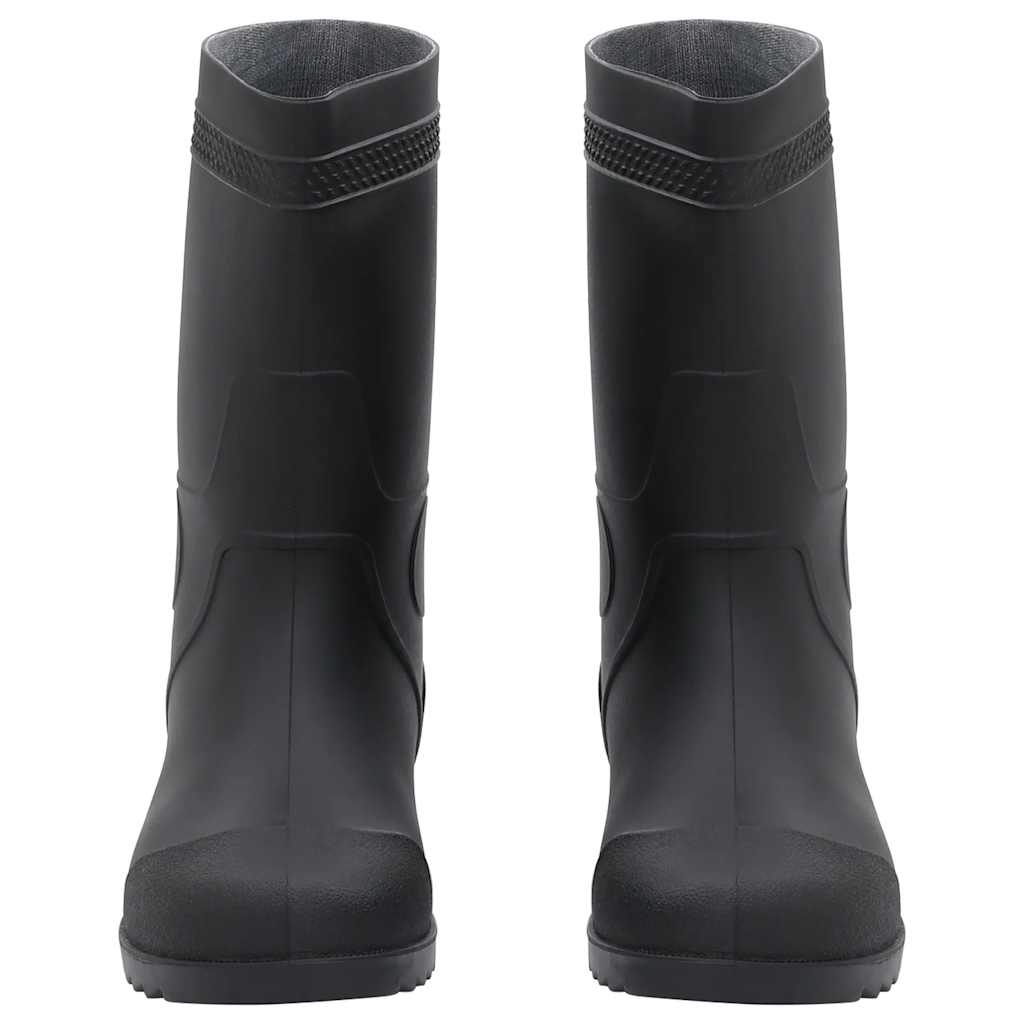 VidaXL Regenstiefel Größe 41 PVC schwarz