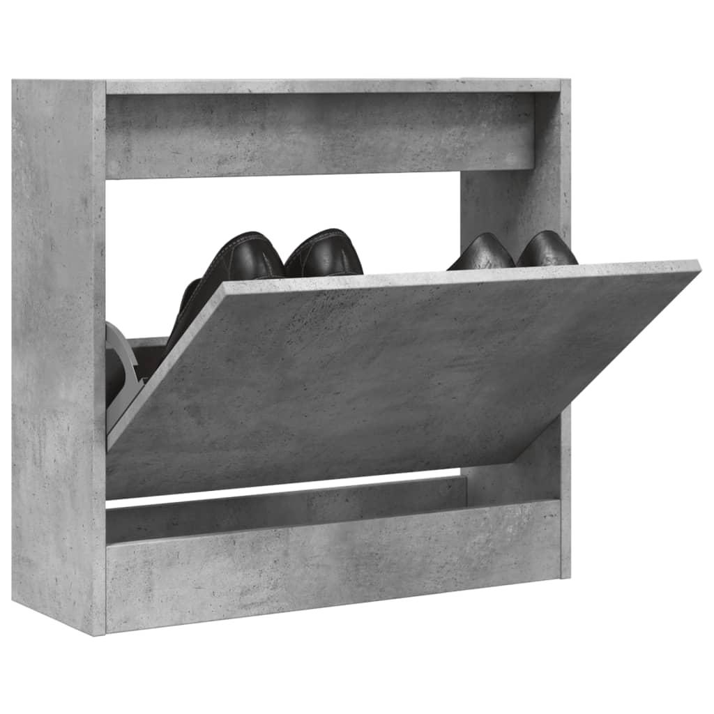 Vidaxx Schuhschrank 60x21x57 cm bearbeitete Holzbetonpreis