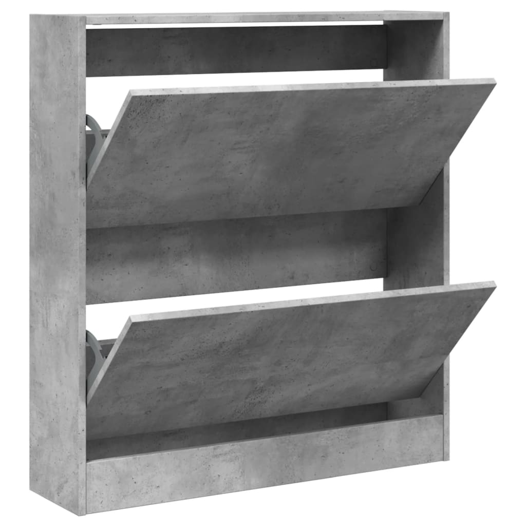 Vidaxx Schuhschrank 80x21x87,5 cm verarbeiteter Holzbetonpreis
