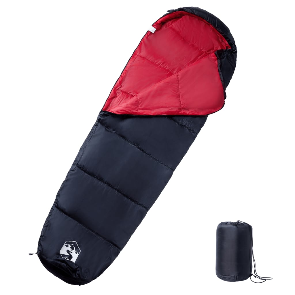 VidaXL Mumienschlafsack für Erwachsene, Camping, 3 Jahreszeiten