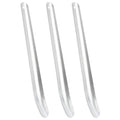 VidaXL Pferdeschweißabstreifer, 3-teilig, Aluminium, silberfarben