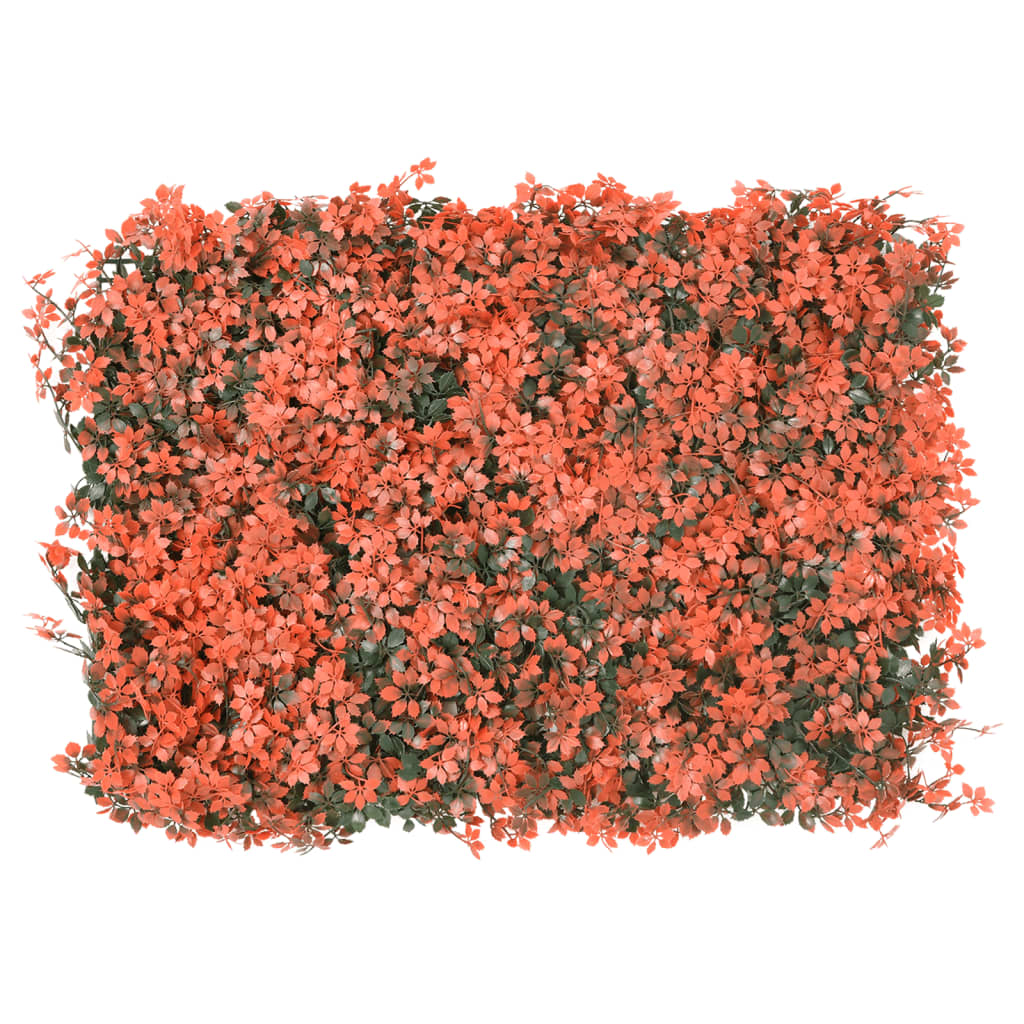 Vidaxl -Tor mit künstlerischem Schaltblatt 24 St 40x60 cm hellrot