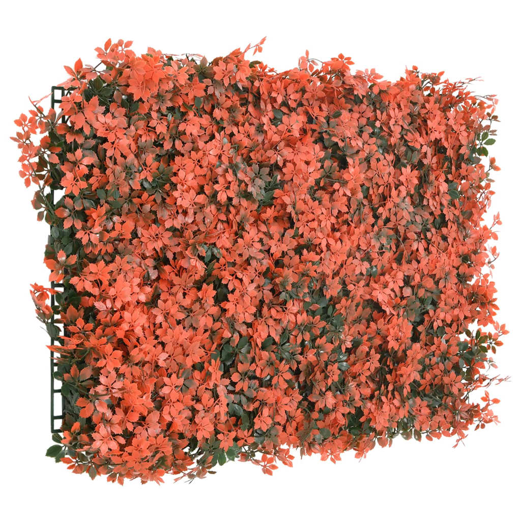 Vidaxl -Tor mit künstlerischem Schaltblatt 24 St 40x60 cm hellrot