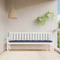 VidaXL Gartenbankkissen 200x50x7 cm Oxford-Gewebe Marineblau