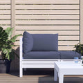 VidaXL Palettenkissen, 3-teilig, Oxford-Gewebe, marineblau