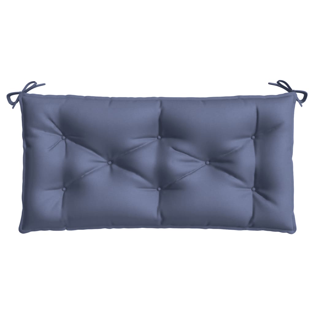 VidaXL Gartenbankkissen 110x50x7 cm Oxford-Gewebe Marineblau