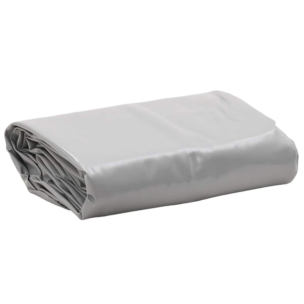 VidaXL Plane 650 g/m² 1x2,5 m grau