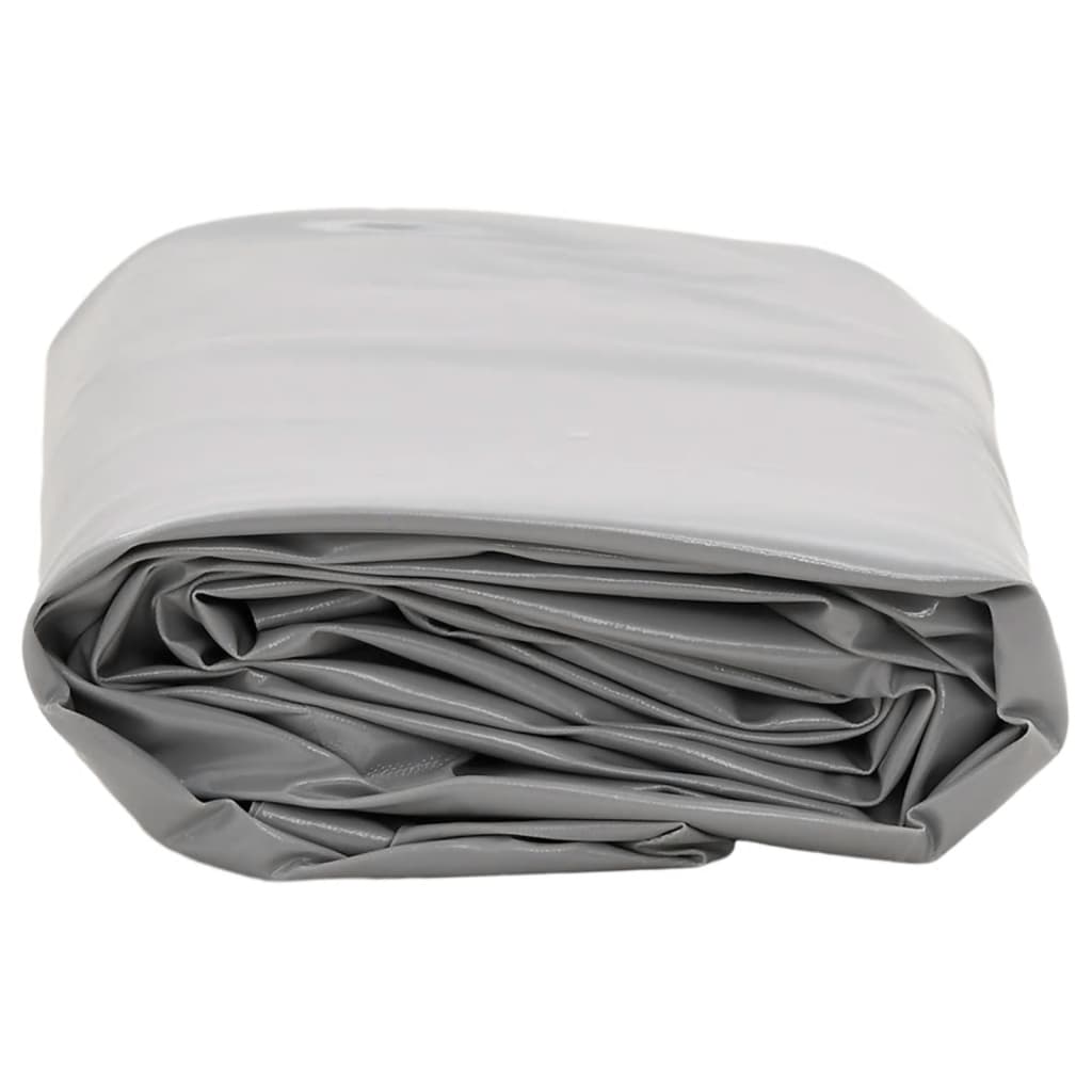 VidaXL Plane 650 g/m² 1,5 x 2 m grau