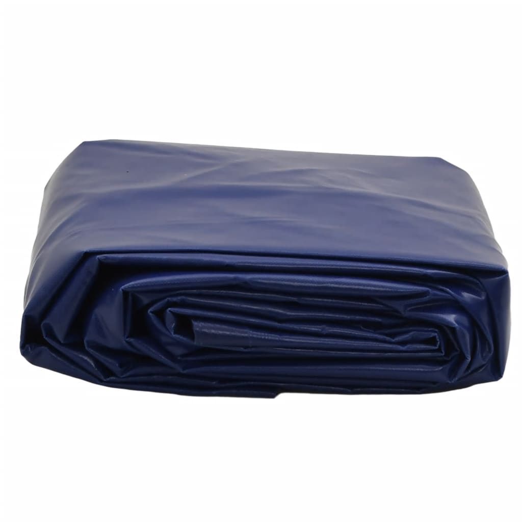 VidaXL Plane 650 g/m² 1x2,5 m blau