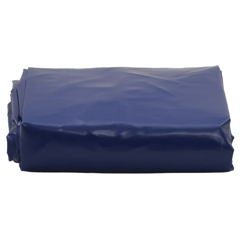 VidaXL Plane 650 g/m² 1,5 x 2 m blau