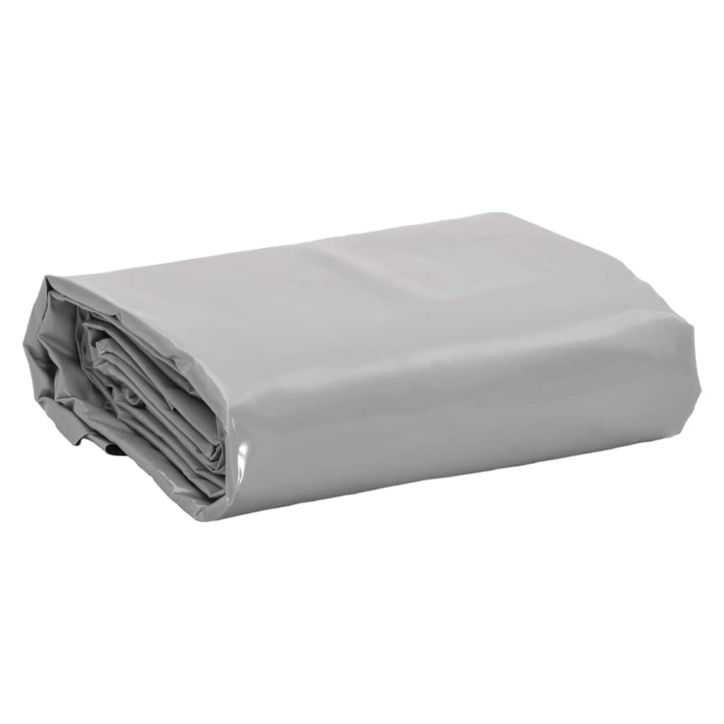 Vidaxxl -Gerät Segel 650 g m² 4x6 m Grau